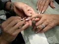 acrylic nails p w back fill part 1