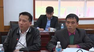 Họp bàn phương án nâng cấp tuyến đường từ phường Thanh Sơn qua khu Tân Lập, phường Phương Đông