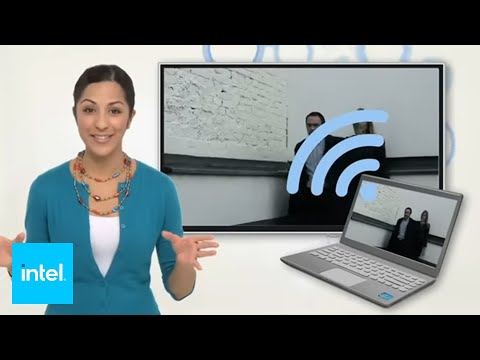 how to wireless connect laptop to tv