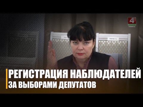 На Гомельщине зарегистрировано почти 300 наблюдателей за выборами депутатов видео