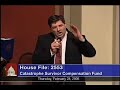 Rep. Tom Tillberry on I-35W Bridge Collapse Survivors Fund