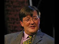 from the blasphemy debate at hay festival 2005 where stephen fry and christopher hitchens discuss incitement to religious hatred.

the whole thing can be listened to here: http://blogs.guardian.co.uk/culturevulture/blasphemy.mp3