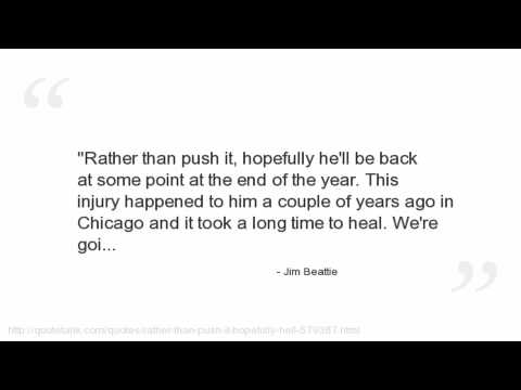 JimBeattie - What was your favorite Jim Beattie quote? 'Like' and leave a comment below, then jump over to http://quotetank.com/quotes-by/jim-beattie and make a list of y...