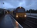 Scotrail Sleeper train Arrives/Departs Aviemore