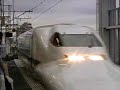 Shinkansen Series 700 NOZOMI 新幹線 700系のぞみ入線＆車窓