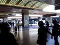 Curva A NAPOLI corteo per ROMA in stazione Termini