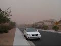 Crazy Dust Storm in Phoenix