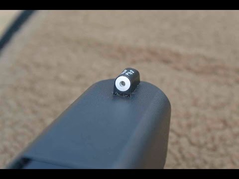 how to adjust xs big dot sights
