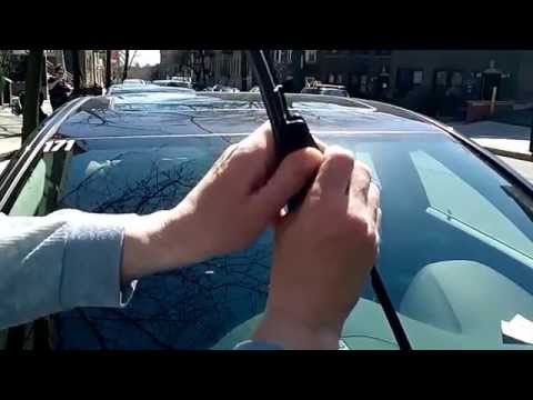 How to replace ACURA TLX wiper blades