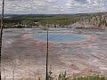 Grand Prismatic Lake in Yellowstone National Park