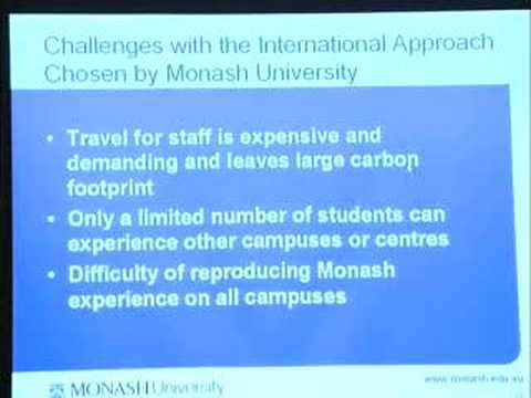 Monash University ICT Workshop - VC ...