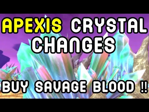 how to get more apexis crystals