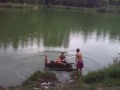 petite baignade au barage