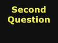 My Answers to The Questions