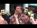Scientology Protest - Tory & Mark visit London - July 12th