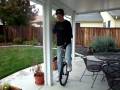 Dave's First Attempt Riding a Unicycle
