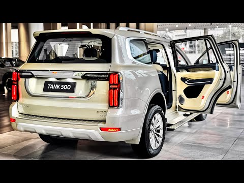 2025 Tank 500 DUNE Gold - Luxury 3 Rows SUV, Interior & Exterior