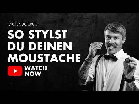 Bartpflege Tipps: Oberlippenbart pflegen und zwirbeln mit Bartwichse | blackbeards
