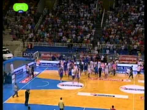Greece - Serbia Basketball Fight 19/8/2010 Acropolis Tournament