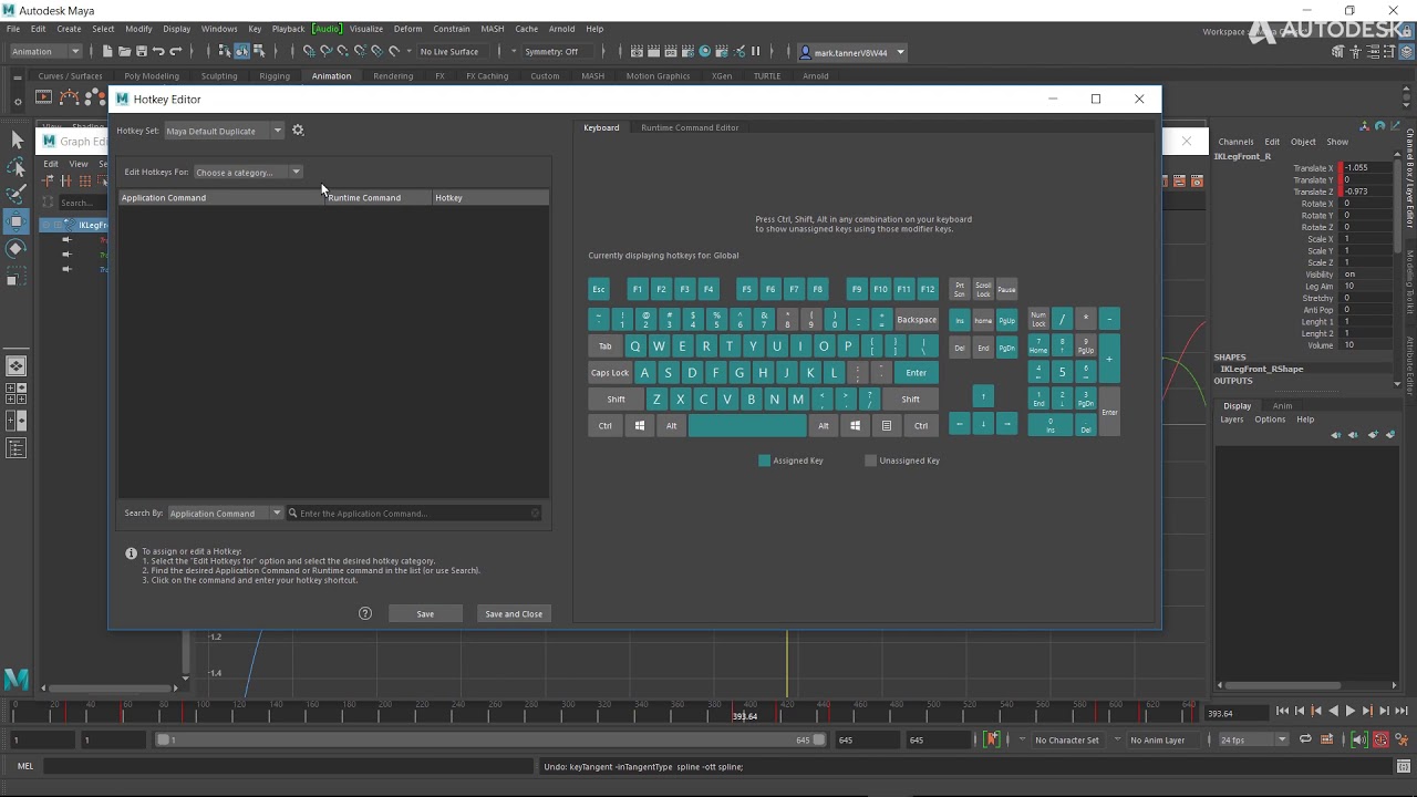 customizing 3d tangent markings maya tutorial