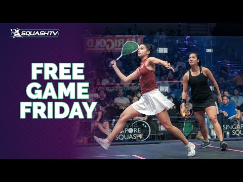 “Incredible Touch” | Elaraby v Arnold | MARIGOLD Singapore Squash Open #FGF