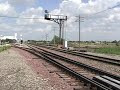 bnsf 4105 west with csx gevo in consist