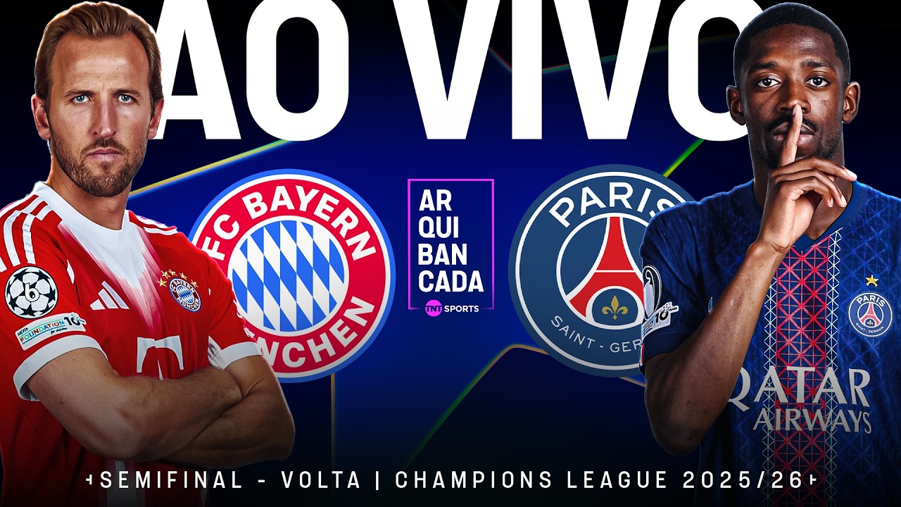 Ao Vivo: Bayern De Munique X Paris Saint-Germain (Pré, Narração E Pós) | Semi - Volta | Champions