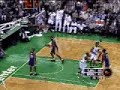 Shammond Williams hits a half court jumper.