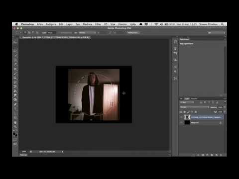 how to dissolve the edges of an image in photoshop