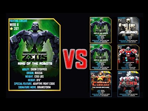 Real Steel WRB ZEUS (CHAMPION) Series of fights NEW ROBOT (Живая Сталь)
