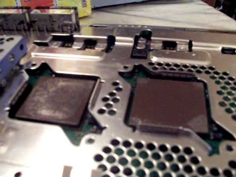 how to remove ps3 rsx heat sink