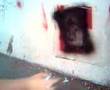 me graffiting john lennon! part 1 (me actually doin it)