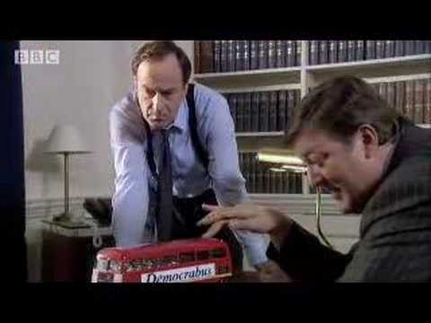 The democrabus - Absolute Power - BBC comedy