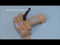 Jig for ripping very narrow stock on a tablesaw