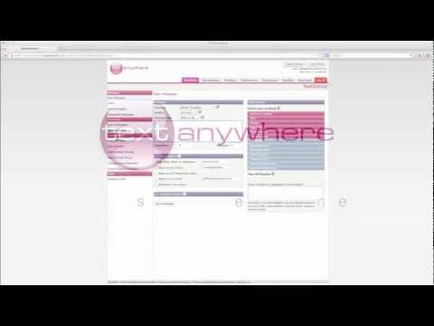 textorizer - This instructional video offers a simple step by step guide on how to send a message using the TextAnywhere TextOnline application. Copyright: TextAnywhere L...