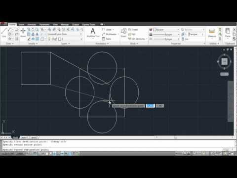 how to snap to points in autocad