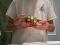 Me solving Rubik\