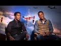 'Red Tails' Cuba Gooding Jr. and Nate Parker Interview HD