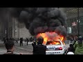 G20 Police Car Set on Fire