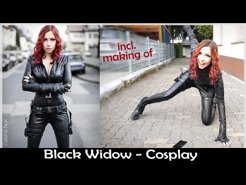 Nox does Cosplay: Black Widow Costume