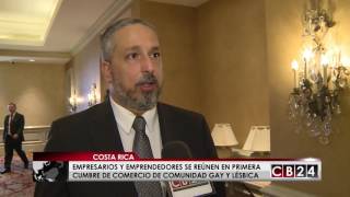 Entrevistas hechas durante Costa Rica LGBTI Trade Mission y Cámara de Comercio Diversa, septiembre 2