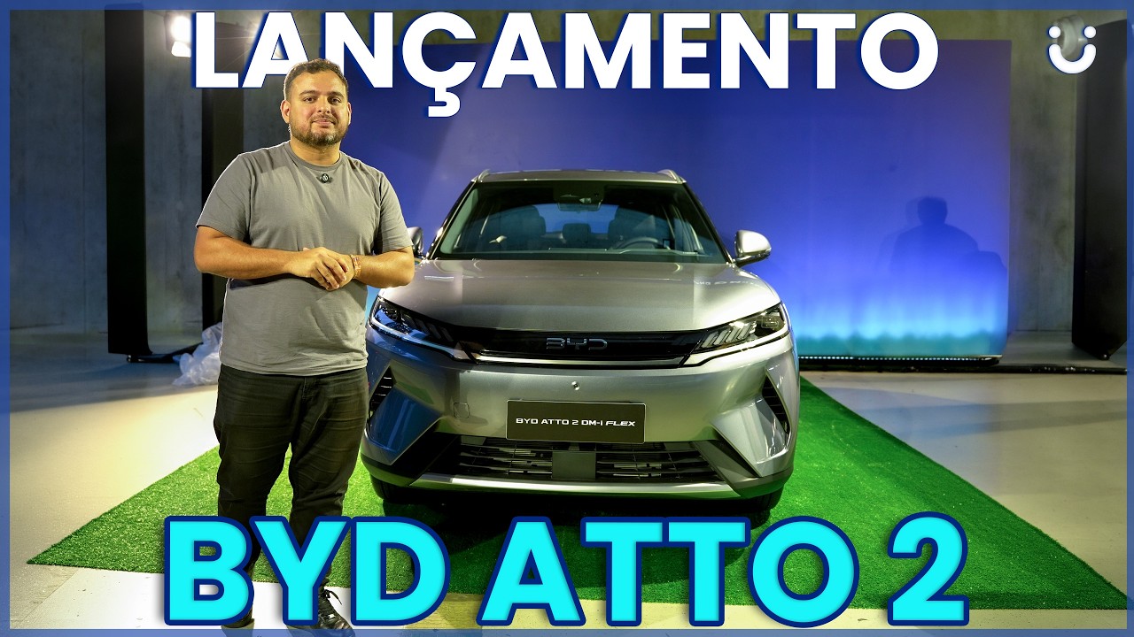 BYD ATTO 2 é híbrido FLEX que RODA mais e CUSTA menos que TOYOTA YARIS CROSS