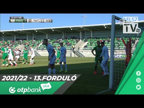 Paksi FC – Puskás Akadémia FC | 4-1 | (3-0) | OTP Bank Liga | 13. forduló | MLSZTV