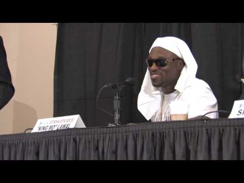 Gegard Mousasi and King Mo Lawal at Strikeforce Nashville Pre-Fight Press Conference