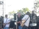 he didn't want to play it but the fans made him do it...so he had nashville star ashley hewitt join him on stage.