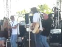 he didn't want to play it but the fans made him do it...so he had nashville star ashley hewitt join him on stage.