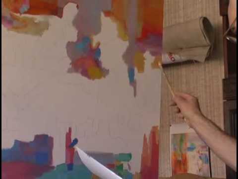 Painting Process — Danae