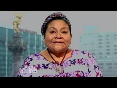 nobel laureate - http://www.democracynow.org - Days after Guatemala's former U.S.-backed dictator, Efraín Ríos Montt, was convicted of genocide, we're joined by a woman large...