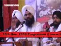 Manpreet Singh Kanpuri Faridabad Samagam Complete Video  Part-1 (7/2)
