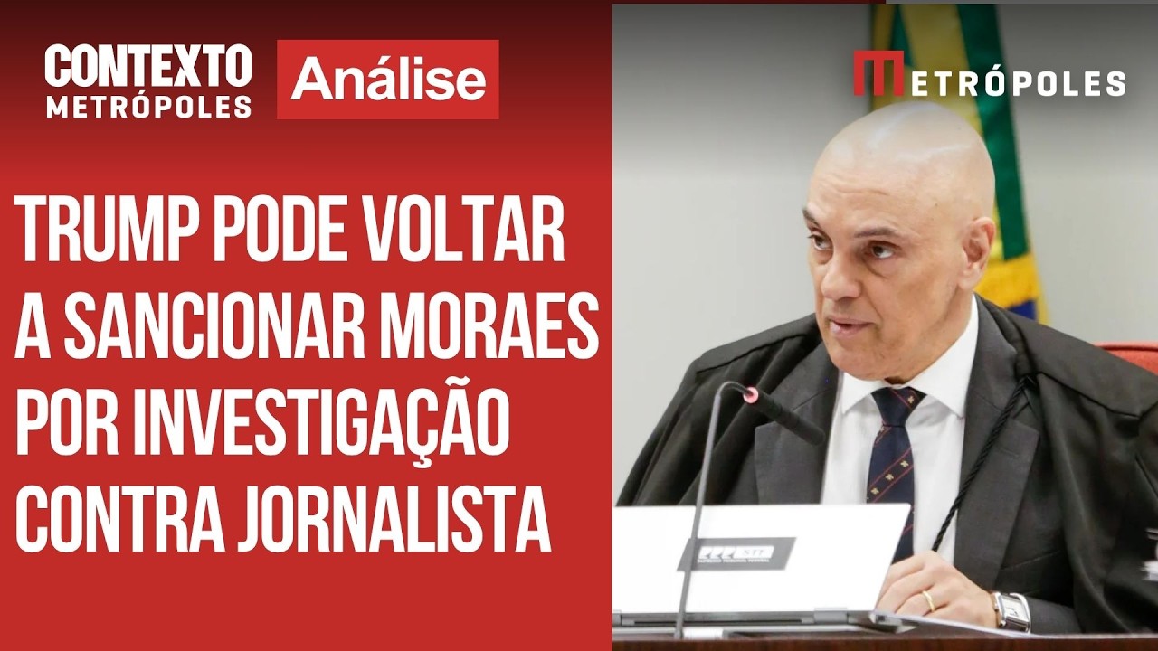 Trump vai aplicar Magnitsky contra Moraes por ações contra jornalista no Maranhão?